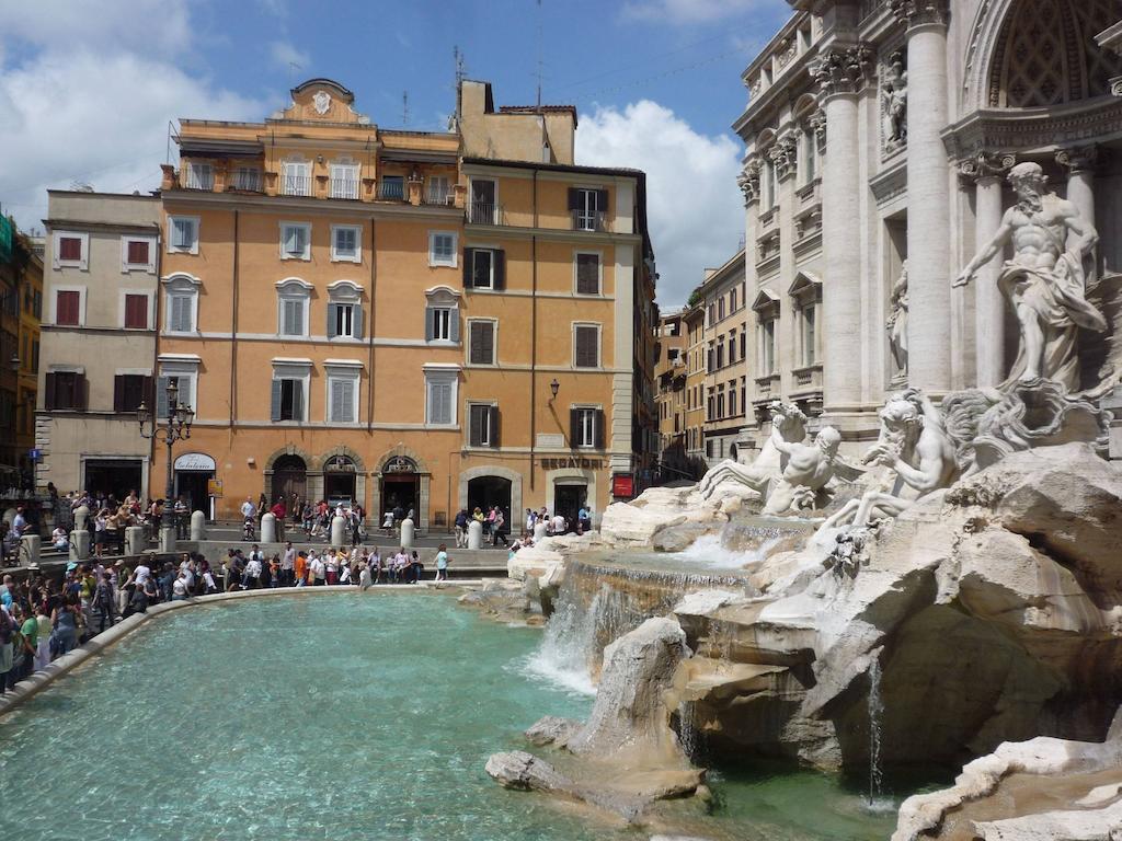 Rental In Rome Trevi Fouintain View Apartment Exterior foto